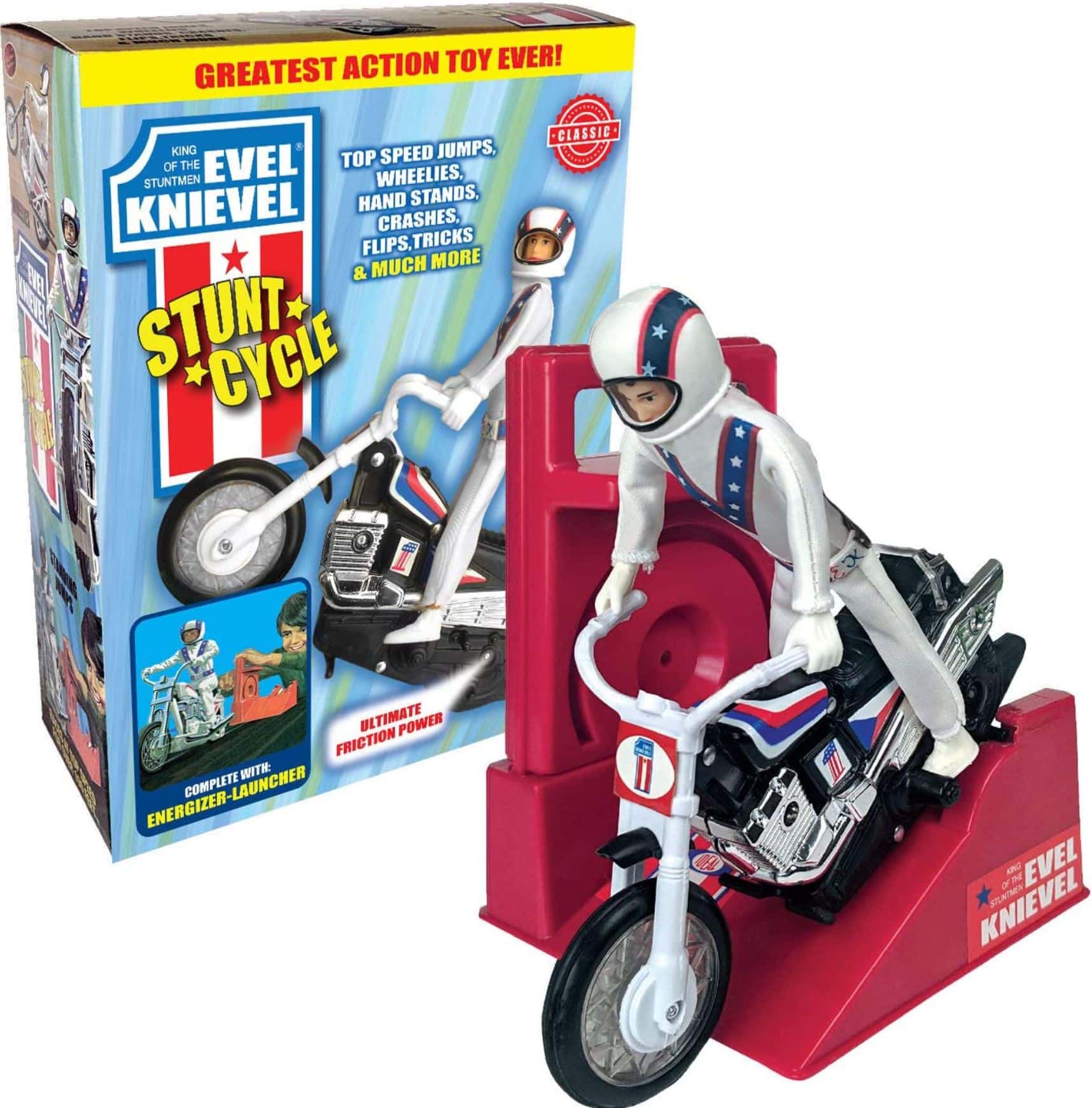 Evel Knievel Stunt Cycle 1970s Toys