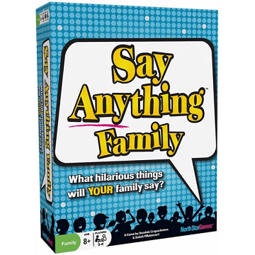 say anything family gameboard