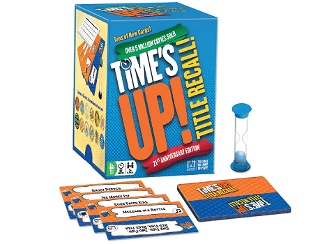 Time’s Up! Title Recall gameboard