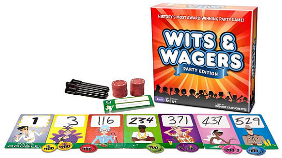 wits & wagers party gameboard